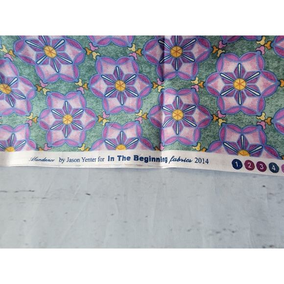 Alundance jason yenter in the beginning cotton fabric 27in x 37in - Picture 1 of 2